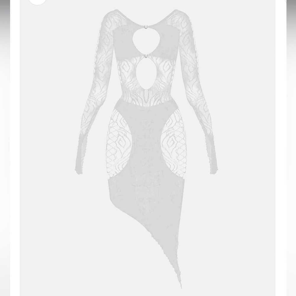 Poster Girl Charlotte Dress Optic White